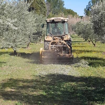 Broyage sur place